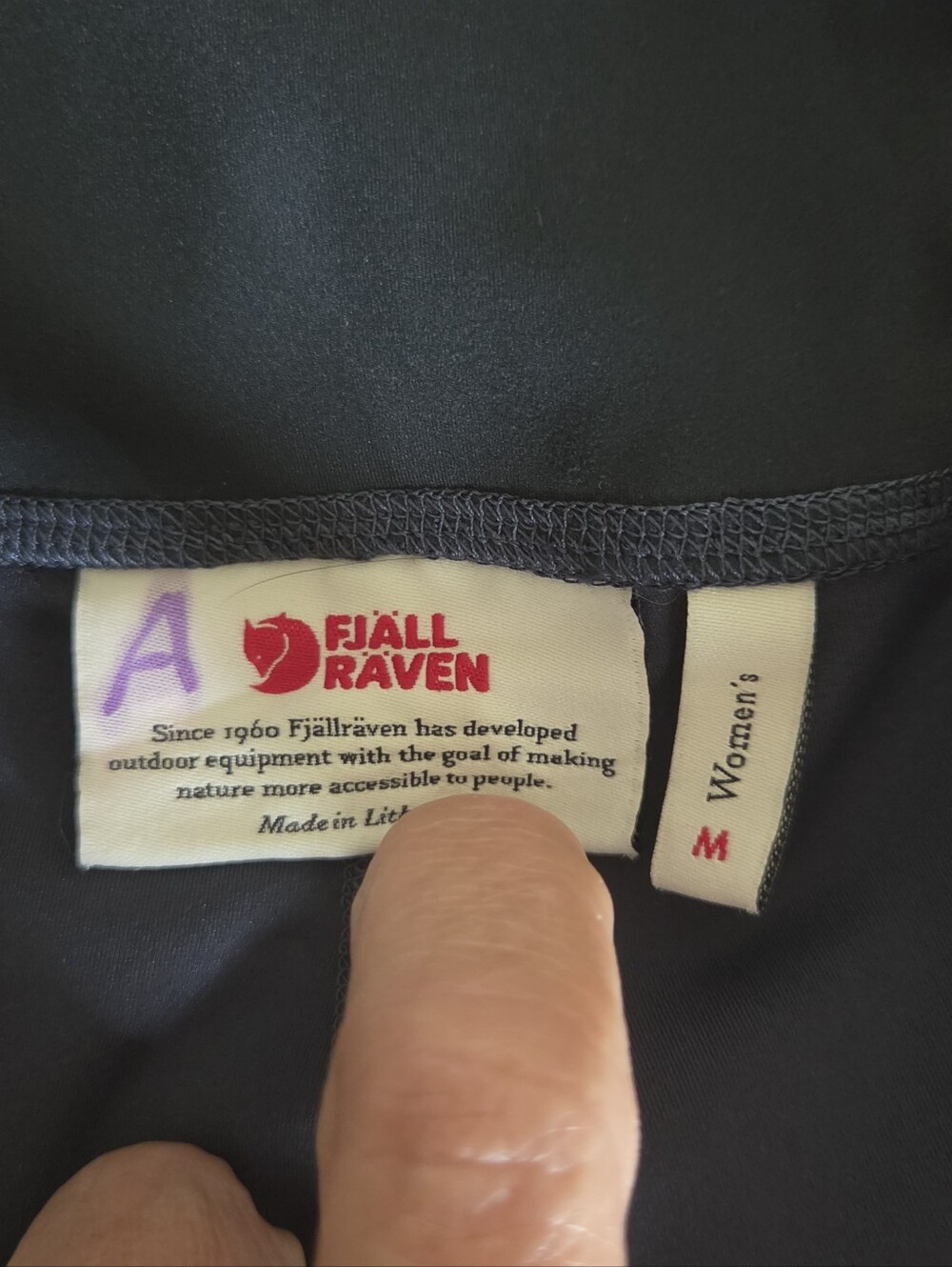 fjallraven abisko trekking tights women's medium m blue hiking cargo leggings - Picture 4 of 7